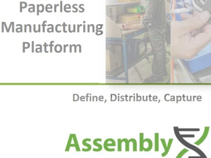 NEU: AssemblyX – Die Lösung für Industrie 4.0 in Produktion und Fertigung